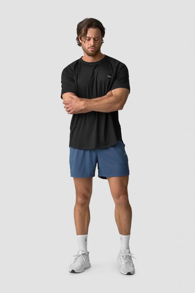 ICIW Stride Raglan T-shirt Black