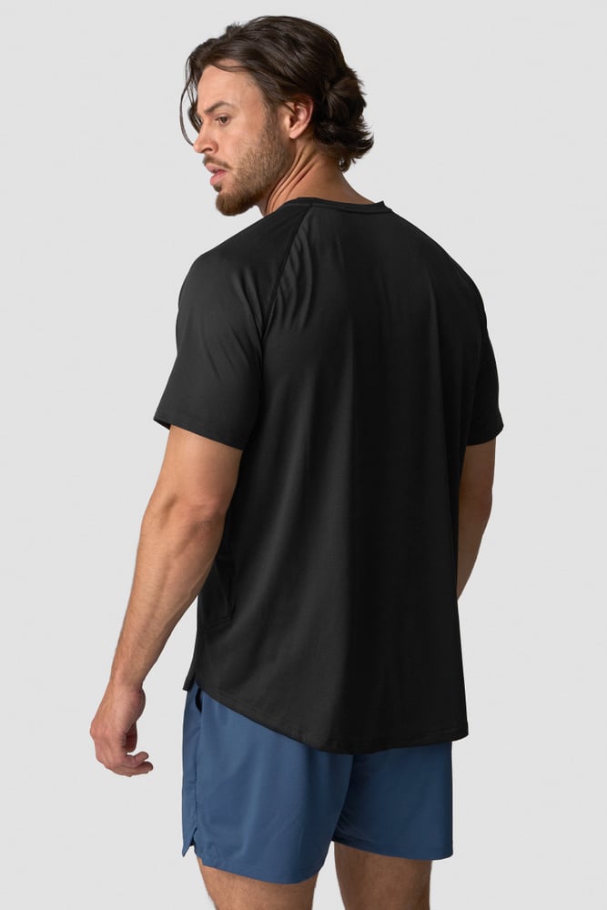 ICIW Stride Raglan T-shirt Black
