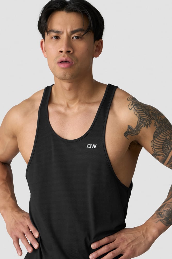 ICIW Stride Stringer Top Black