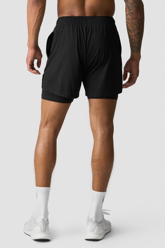 ICIW Ignite 2-in-1 Shorts M Black