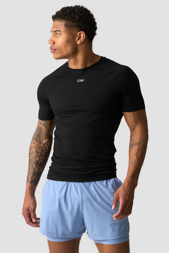 ICIW Ignite Muscle Fit T-Shirt M Black