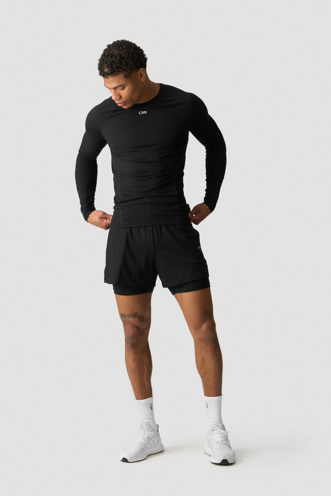 ICIW Ignite Muscle FIt Long Sleeve M Black