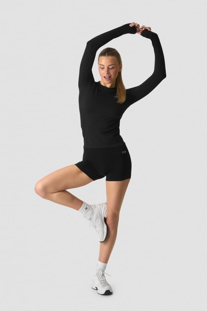 ICIW Define Seamless Long Sleeve Black