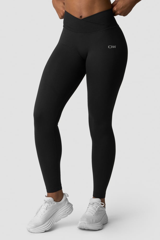 ICIW Ignite Seamless V-waist Tights Black