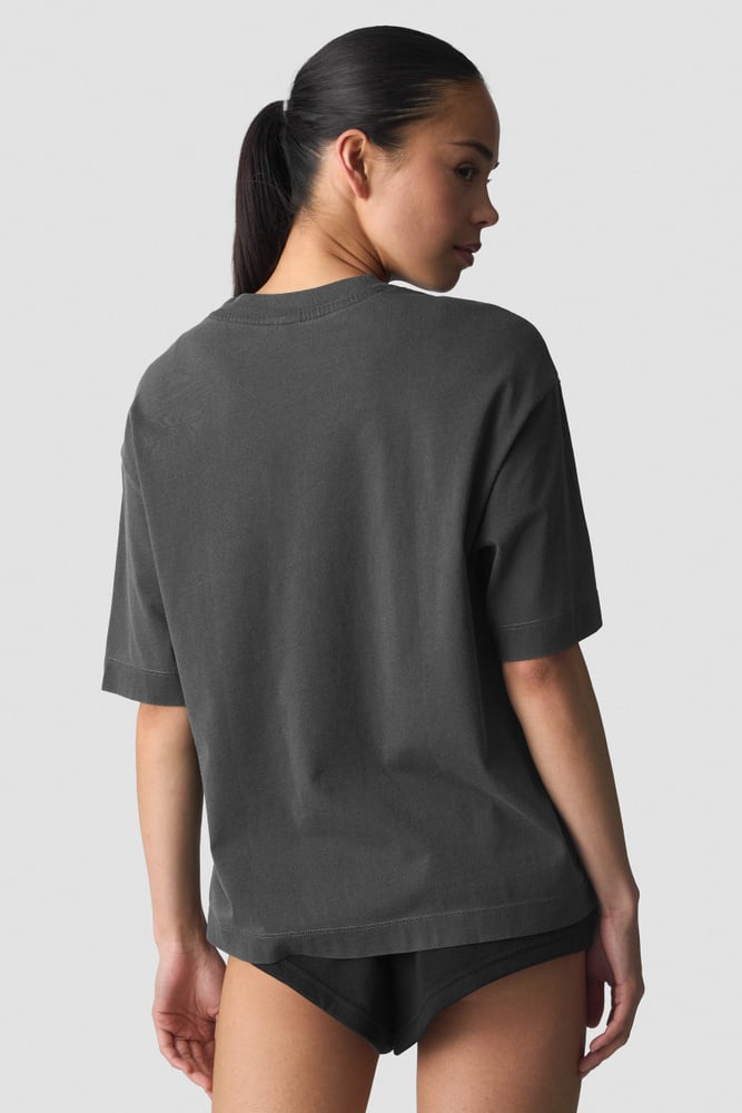 ICIW Everyday Relaxed T-Shirt Vintage Dye Stonewashed Black