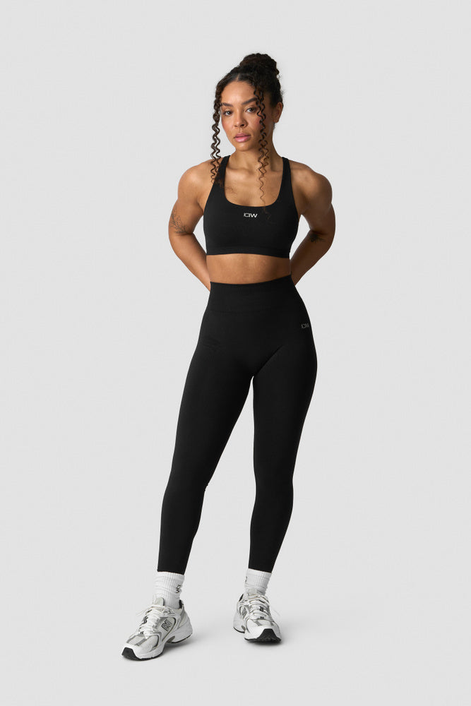 ICIW Smooth Seamless Tights Black
