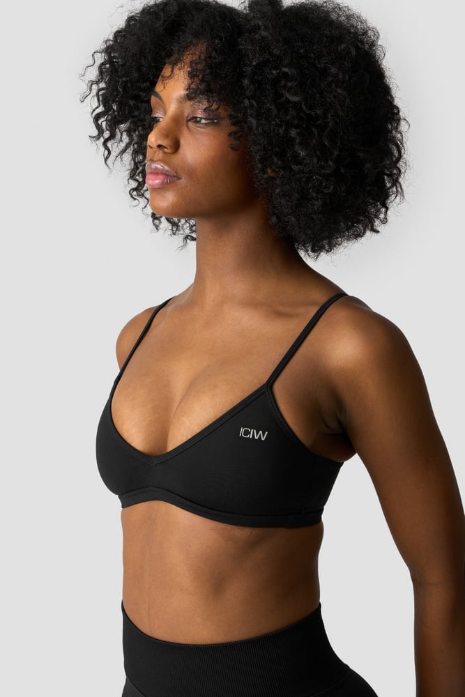 ICIW Minimal Sports Bra Black