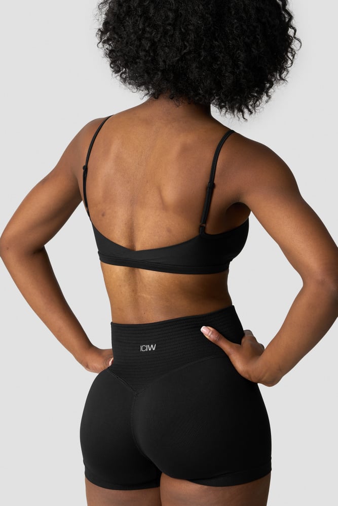 ICIW Minimal Sports Bra Black