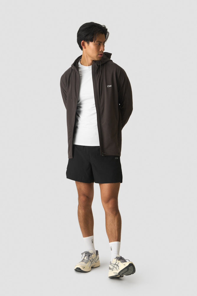 ICIW Activity Zip Hoodie Charcoal