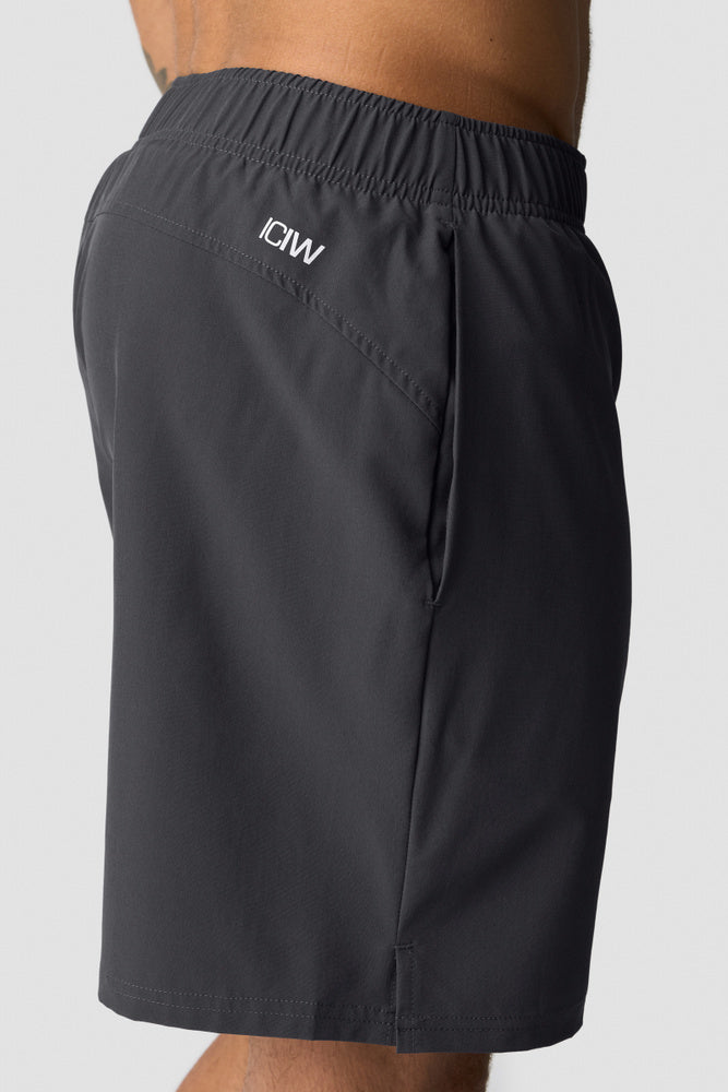 ICIW Training Printed Shorts Dark Grey