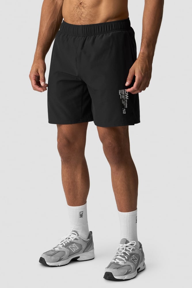 ICIW Training Printed Shorts Black