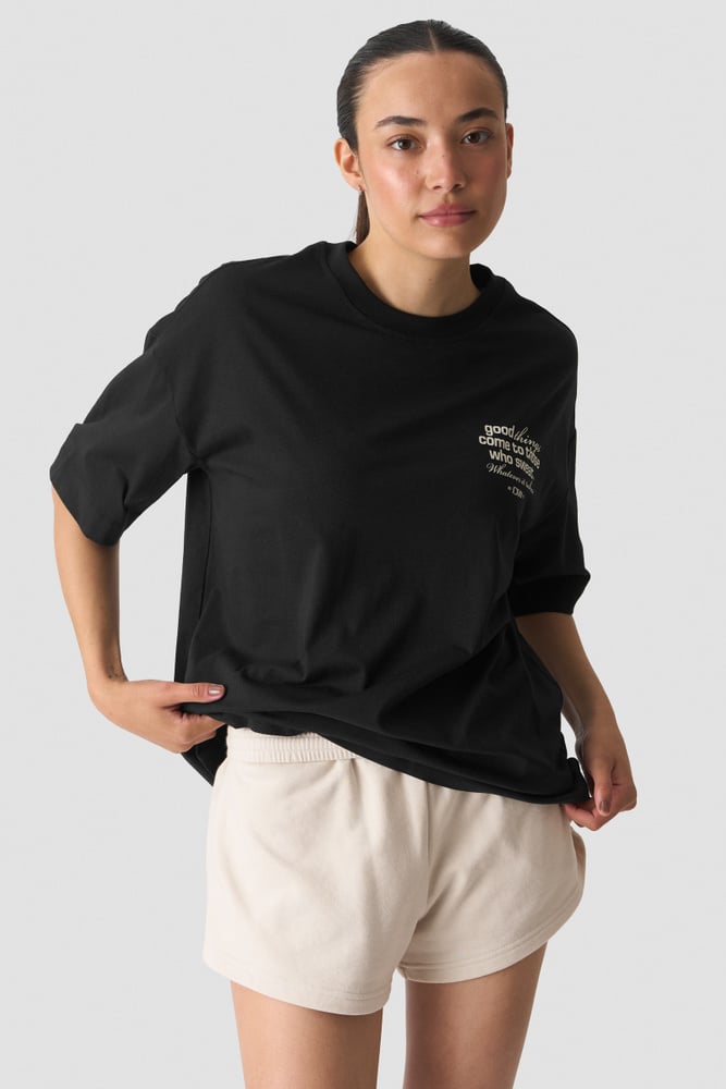 ICIW Everyday OS Cotton T Black