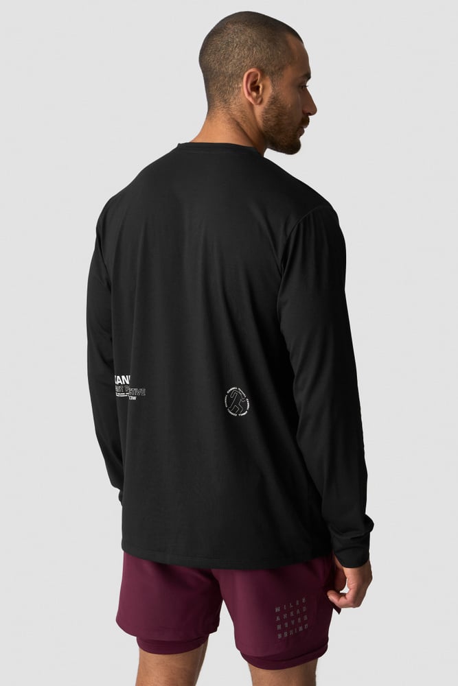 ICIW Mirage Dri-Release Long Sleeve Print M Black