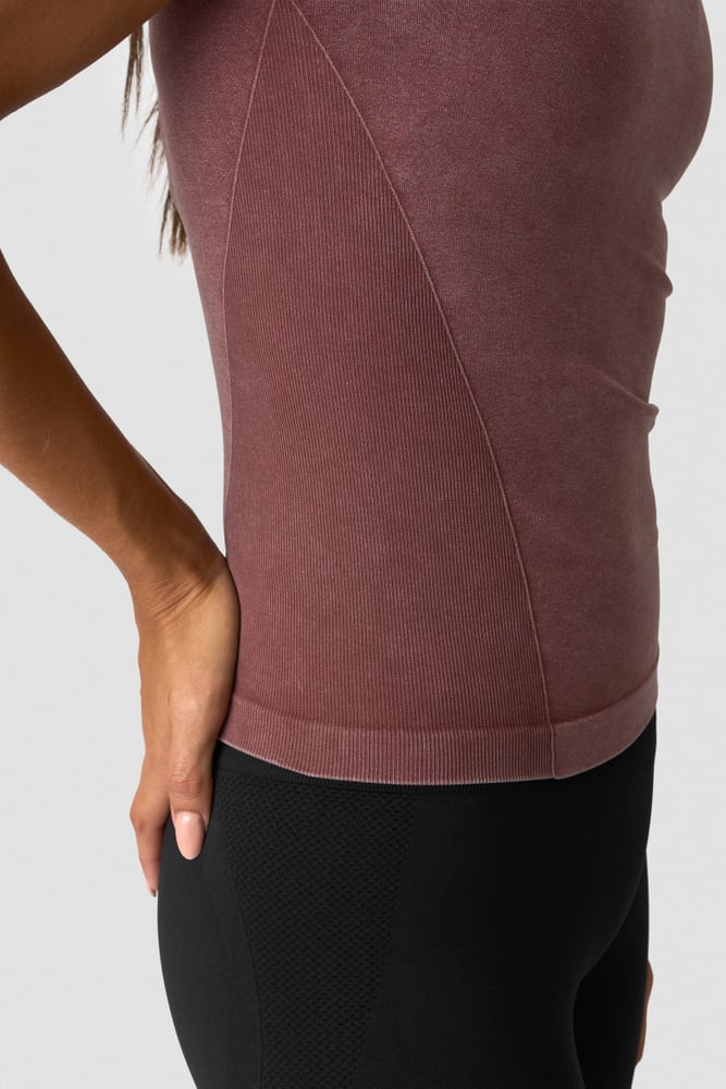 ICIW Sculpt Seamless T-shirt Auburn Brown