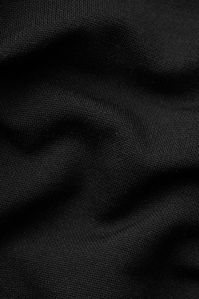 ICIW Define Wool 1/2 Zip Black