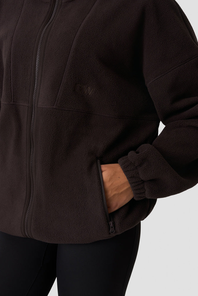 ICIW Essential Fleece Umber Brown