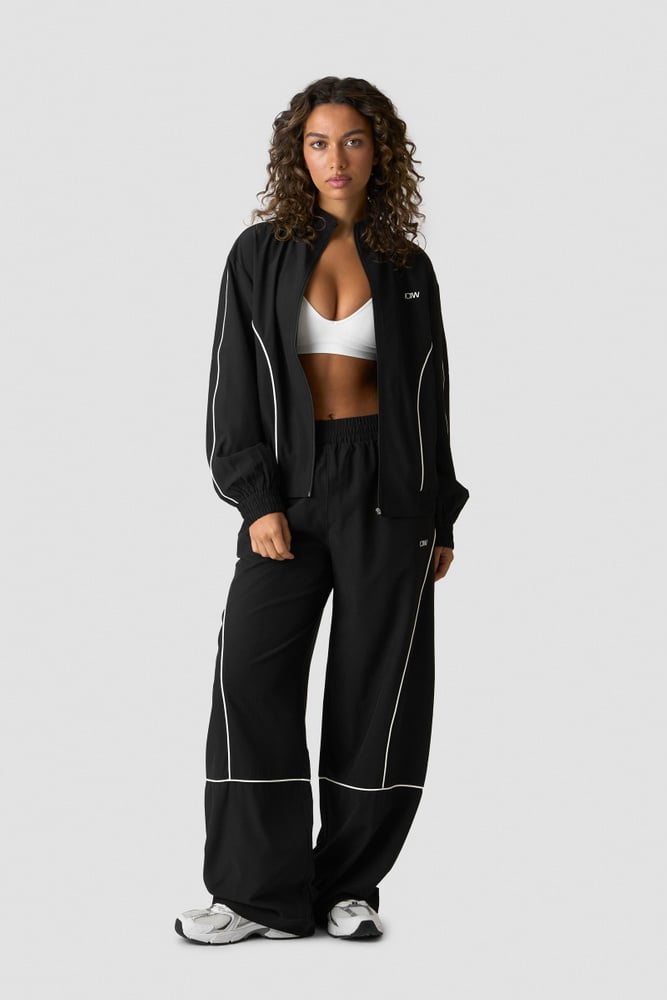 ICIW Contrast Track Pants W Black