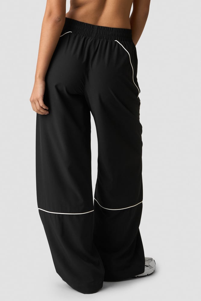 ICIW Contrast Track Pants W Black