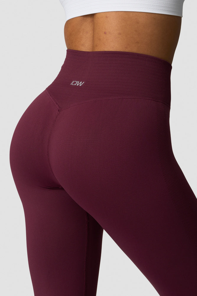 ICIW Define Seamless V-shape Tights Dark mahogany