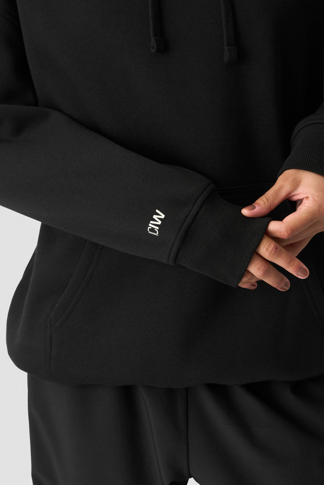 ICIW Everyday Relaxed Hoodie Print Black