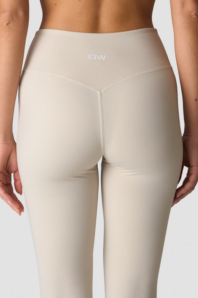ICIW Nimble No-rise Flared Tights Tall Stone Grey