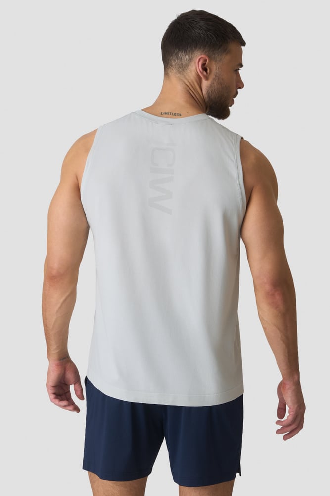 ICIW Stride Sleeveless Tee Lunar Grey