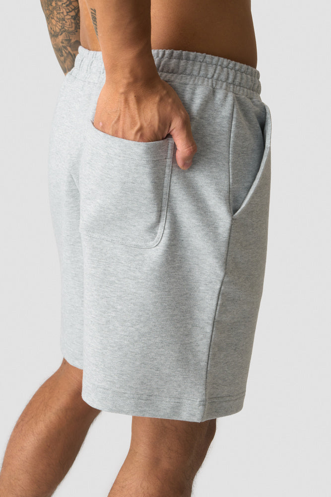 ICIW Stride Sweat Shorts Light Grey Melange