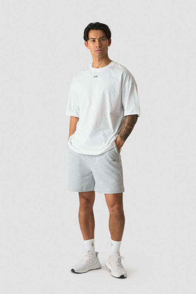 ICIW Stride Sweat Shorts Light Grey Melange