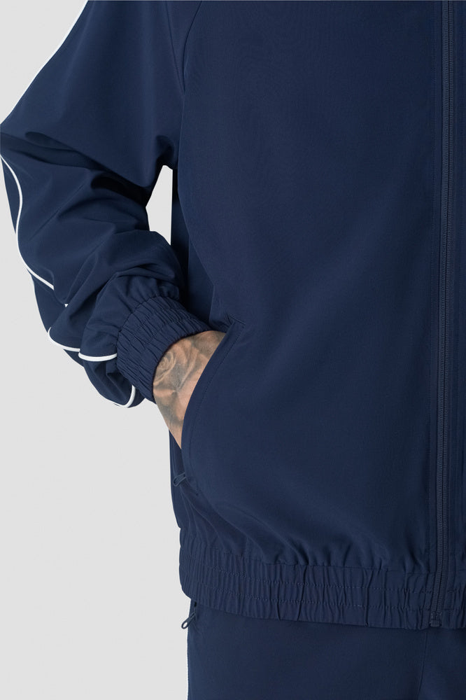 ICIW Contrast Track Jacket Midnight Blue