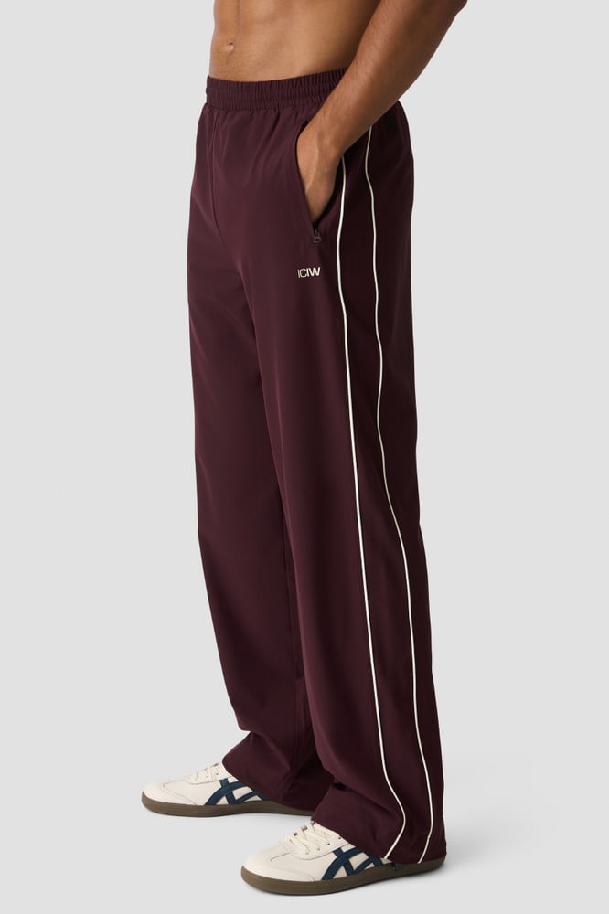 ICIW Contrast Track Pants Espresso
