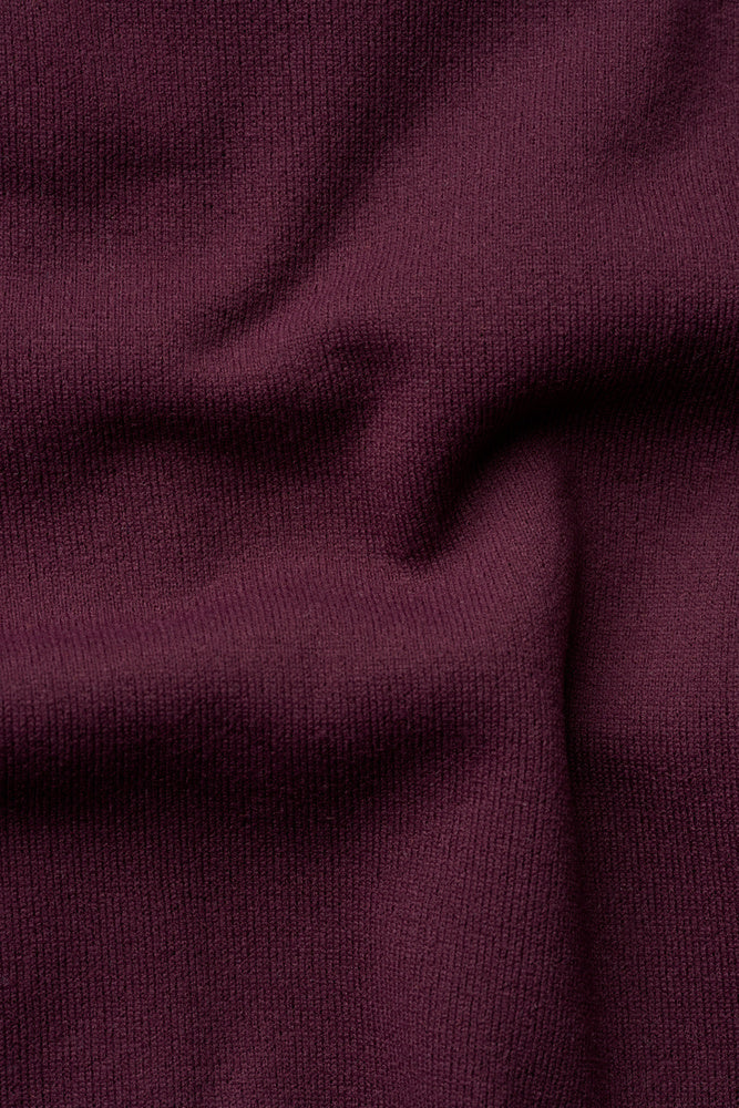 ICIW Mirage 1/4 Zip Midlayer Long Sleeve Maroon Red