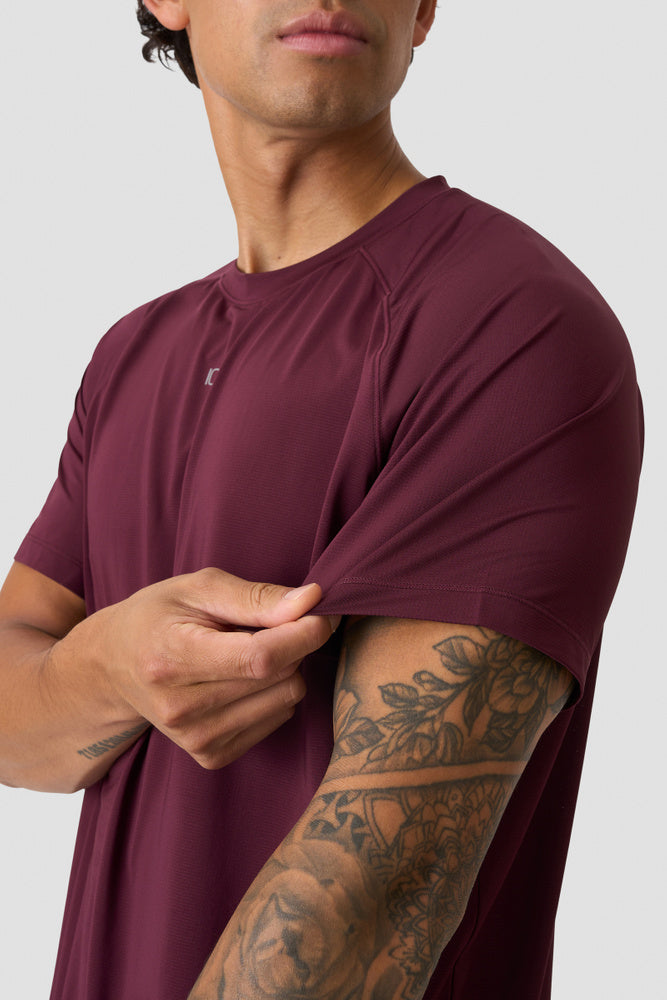 ICIW Mirage Cardio T-shirt M Dark Mahogany