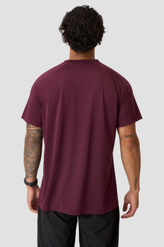 ICIW Mirage Cardio T-shirt M Dark Mahogany
