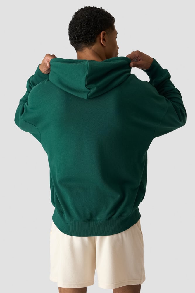 ICIW Everyday Terry Relaxed Hoodie M Northern Green