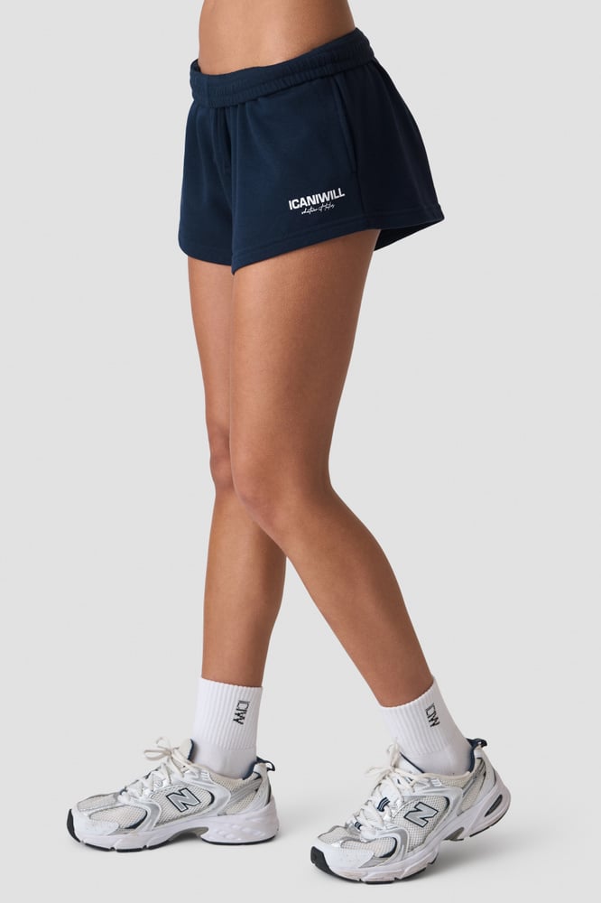 ICIW Everyday Terry Mid Shorts Midnight Blue