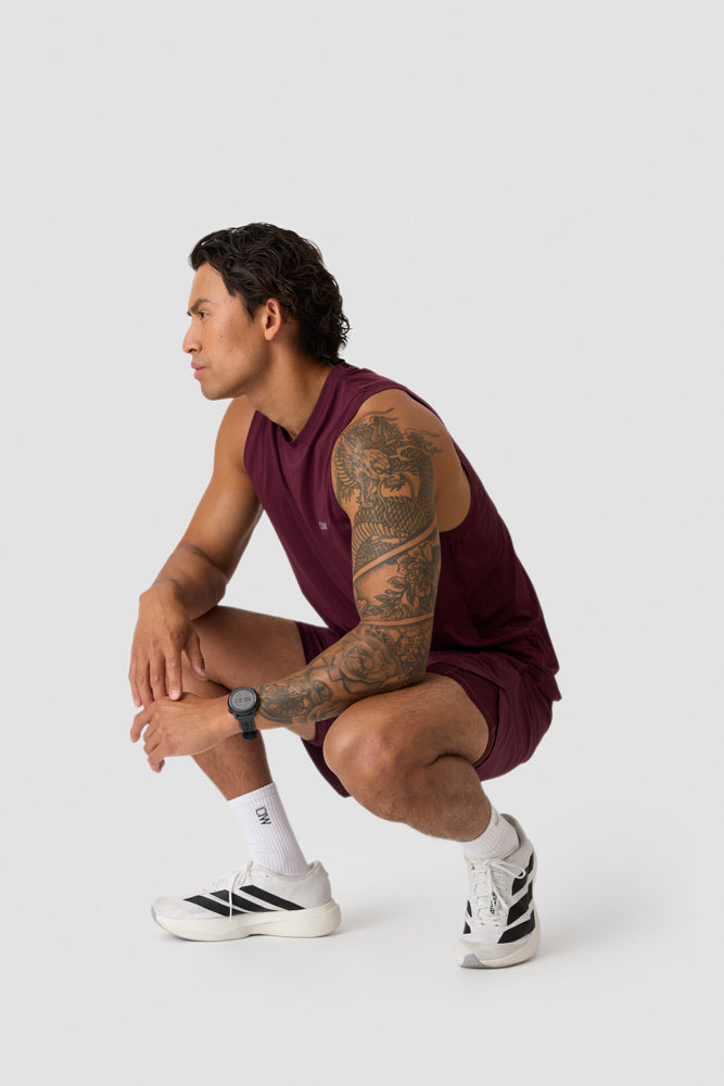 ICIW Mirage Cardio Tank Top Dark Mahogany