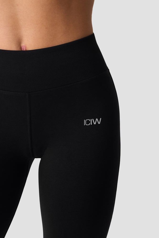 ICIW Smooth SL Flared Tights Black
