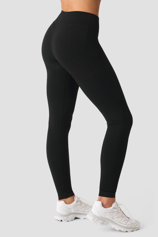 ICIW Smooth Seamless V-Shape Tights Black