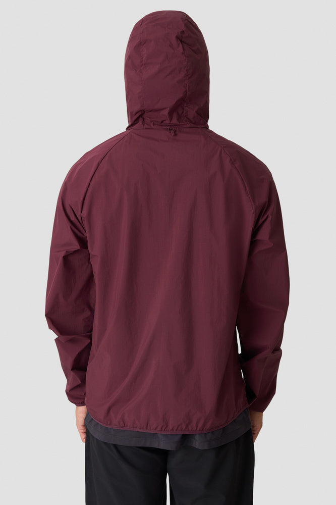 ICIW Essential Wind Jacket M Dark Mahogany