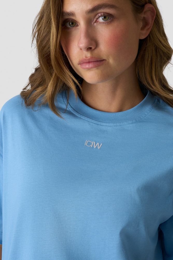 ICIW Everyday Oversized Tee Dove Blue