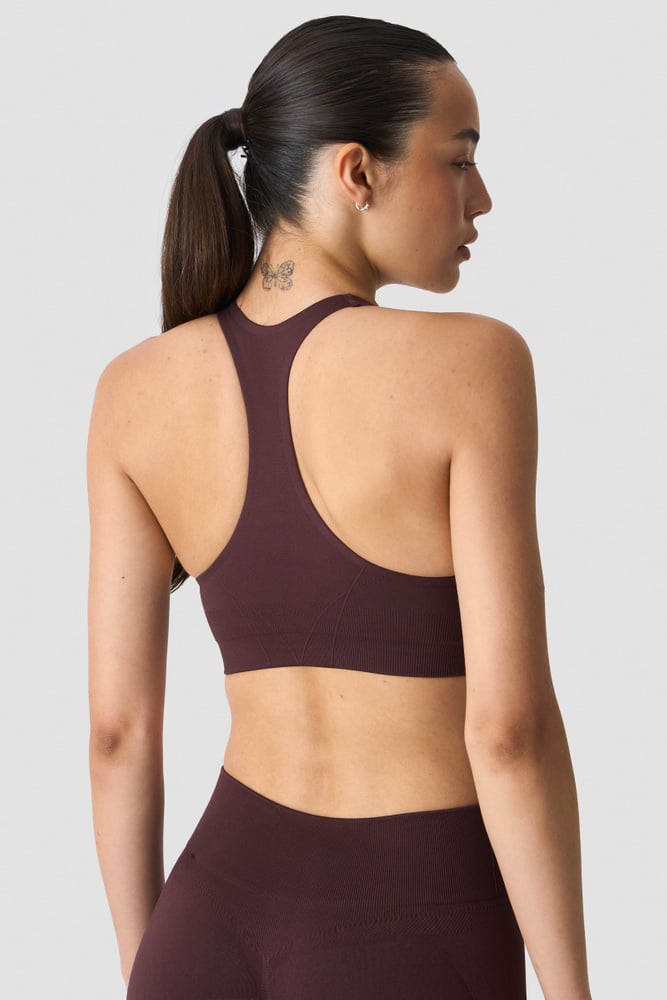 ICIW Shape Mid Support Sports Bra espresso