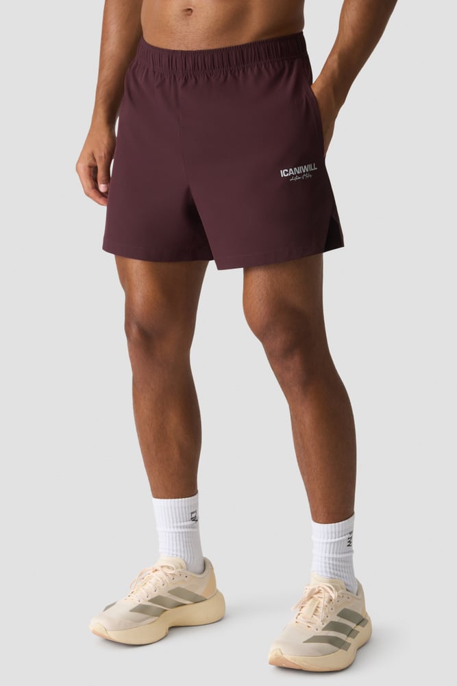 ICIW Essential Cardio 5" Shorts Print Espresso