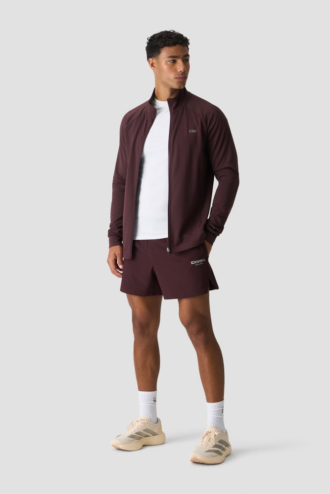 ICIW Essential Cardio 5" Shorts Print Espresso