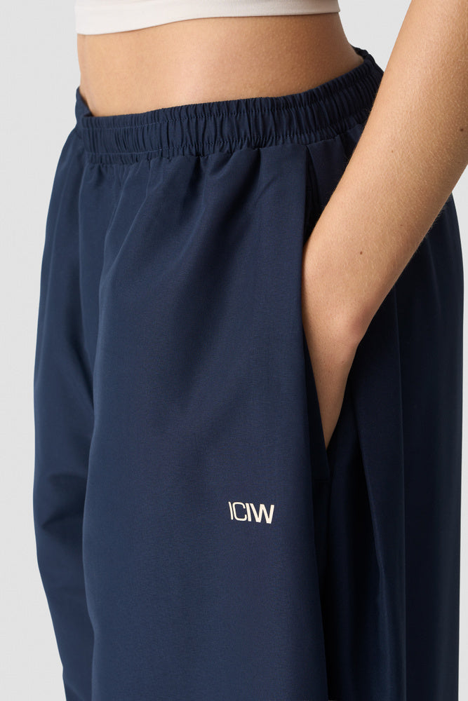 ICIW Essential Wide Pants Midnight Blue