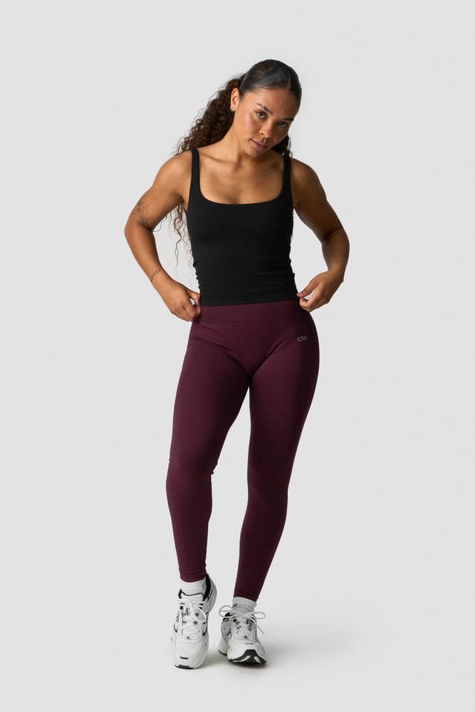 ICIW Smooth Seamless 2-in-1 Tank Black