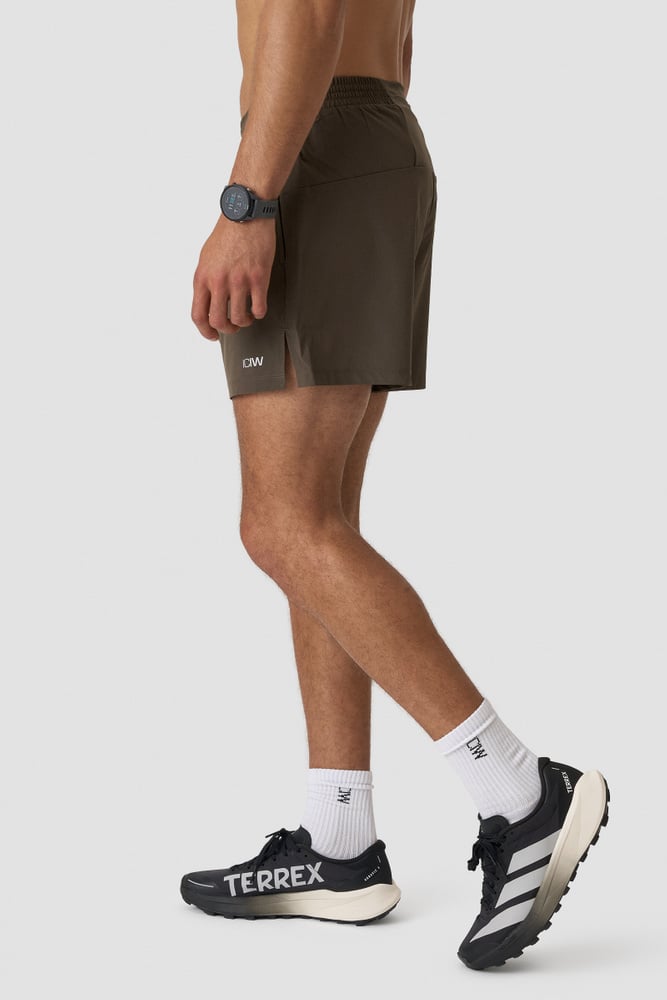 ICIW Mirage Cardio 5" Shorts Forest Brown