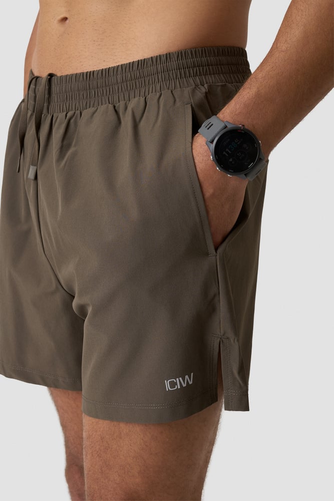ICIW Mirage Cardio 5" Shorts Forest Brown
