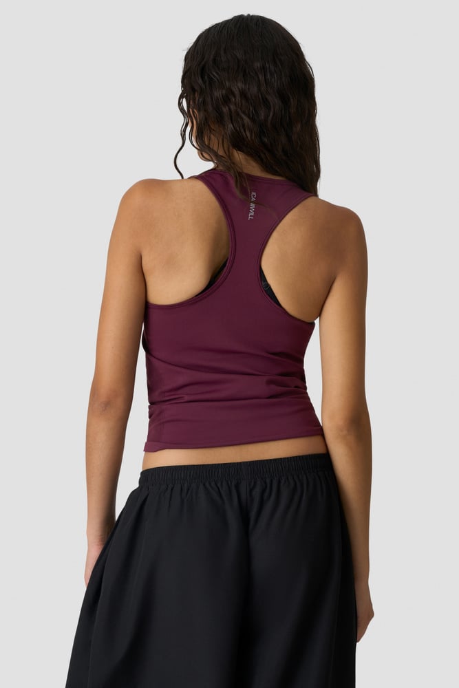 ICIW Define Seamless Tank Top Dark Mahogany