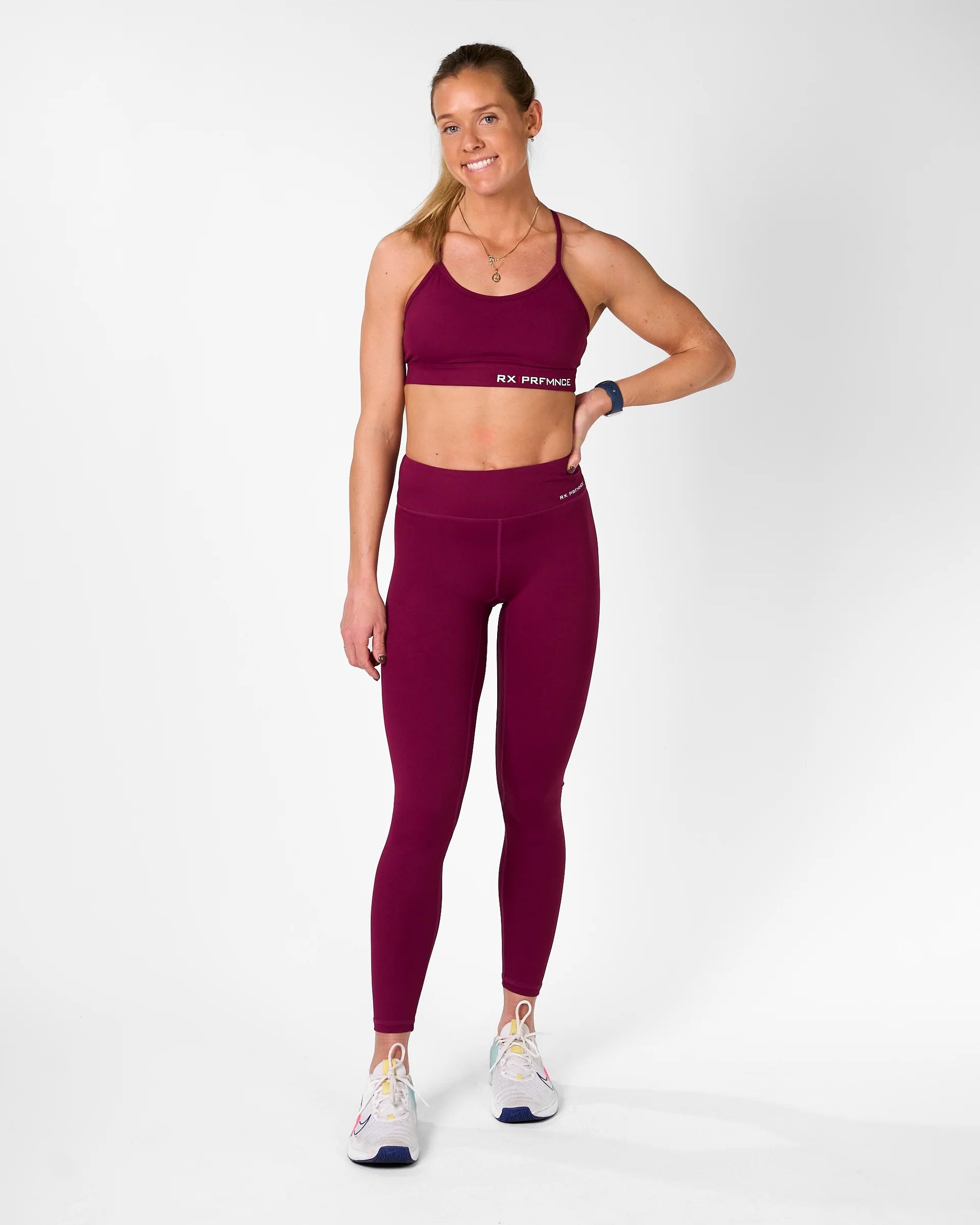 RX Performance Tights Rasberry Red