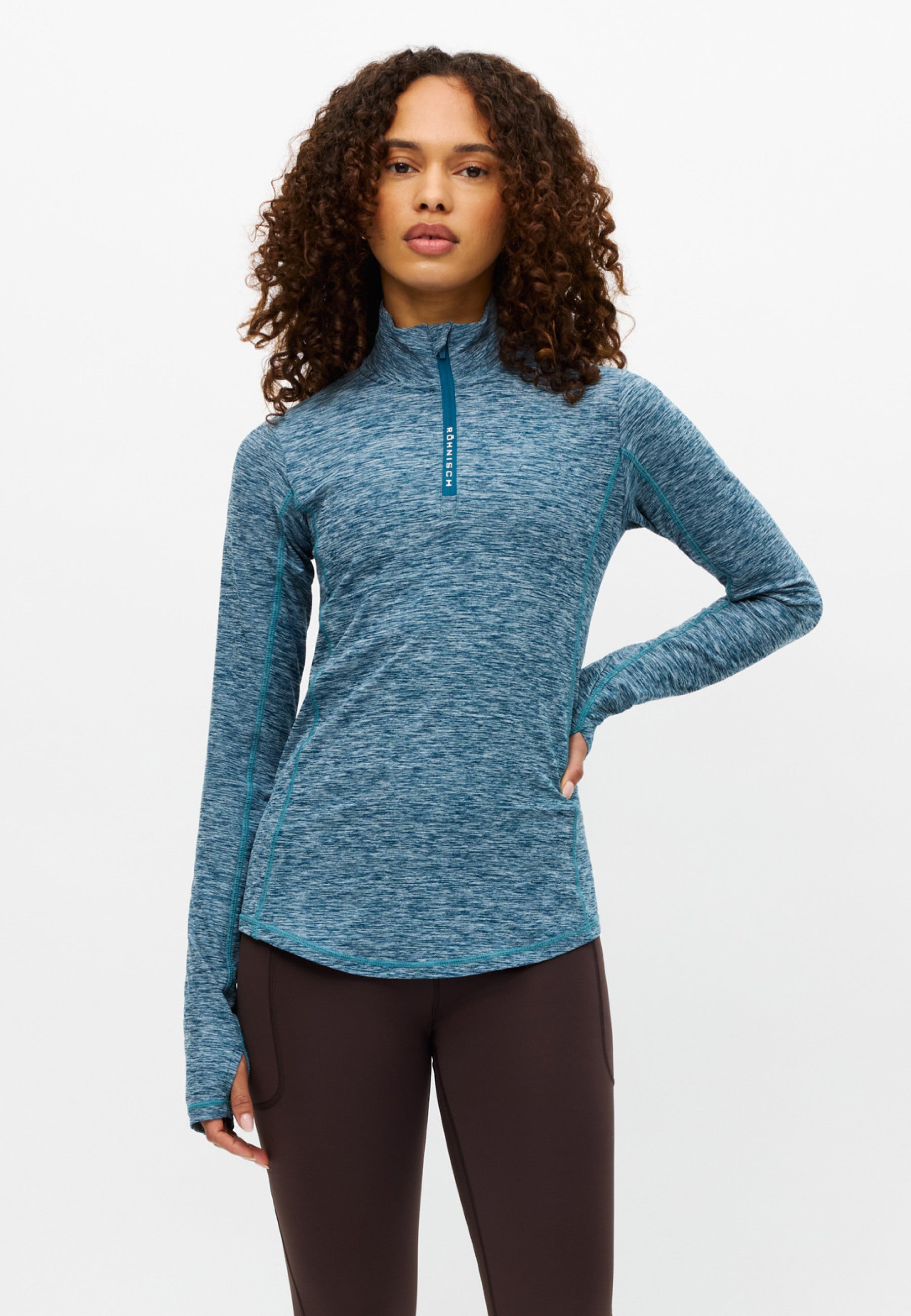 RÖHNISCH Midlayer Half Zip Legion Blue